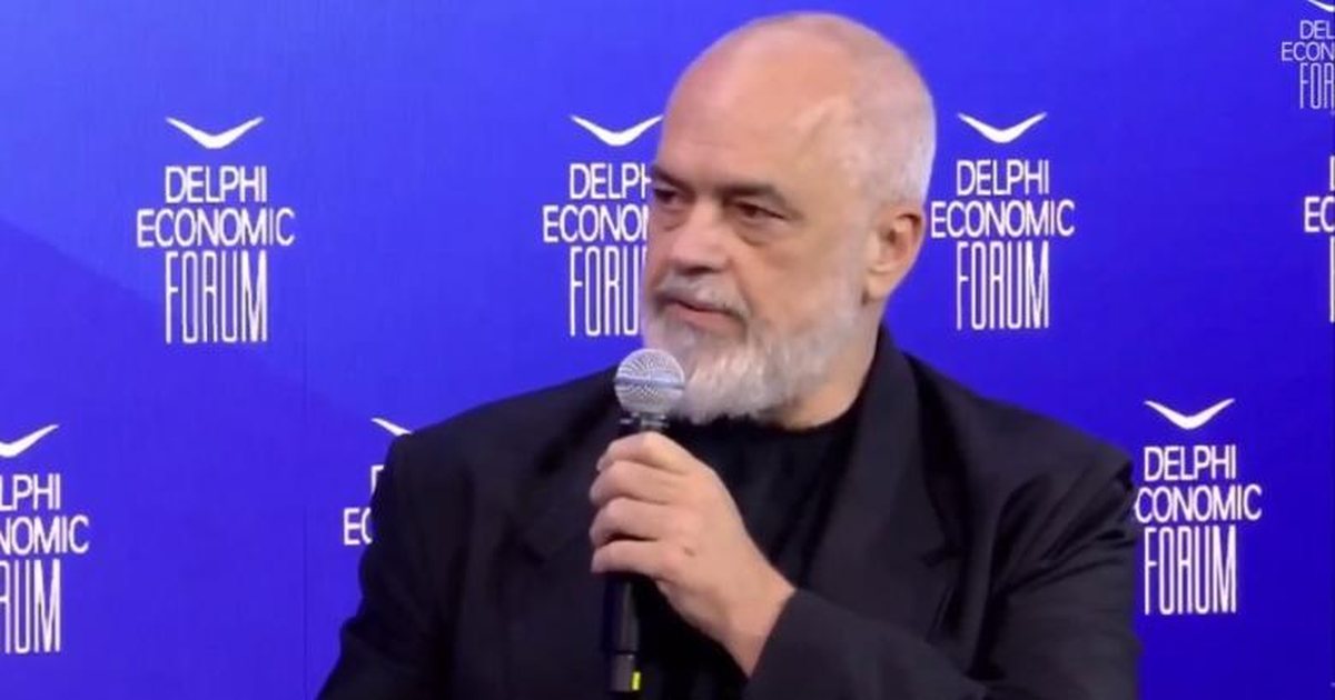  Afër BE së si kurrë më parë   Rama në Forumin e Delfit  Jemi në kohën më të mirë që kemi jetuar