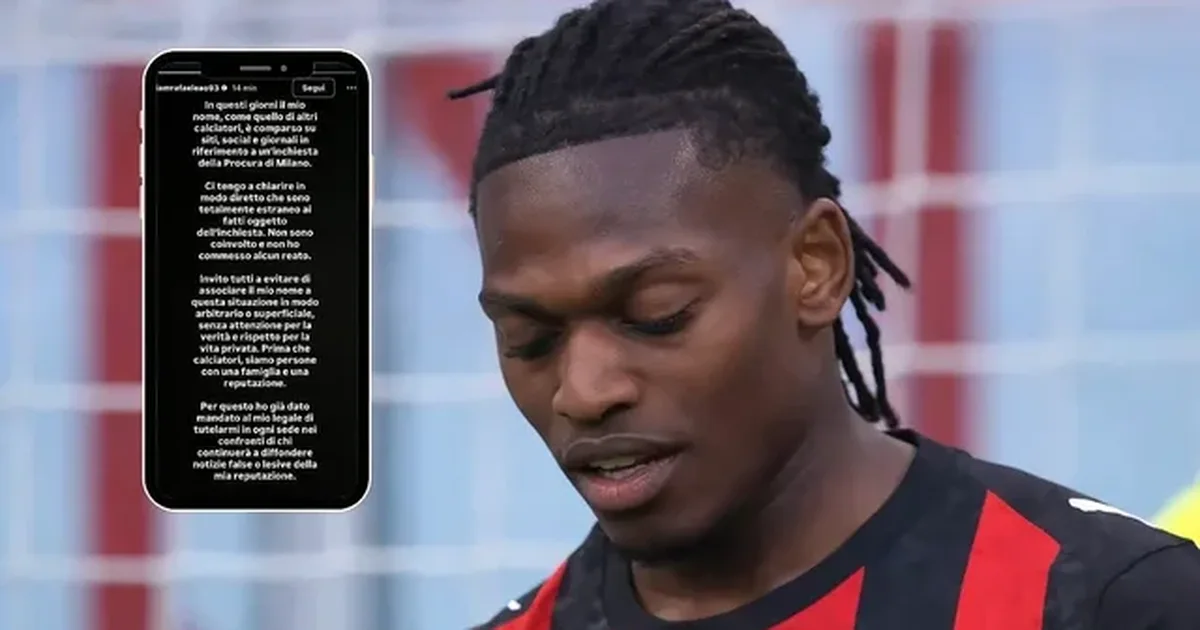 Skandali i eskortës në Milano  Rafa Leao mohon përfshirjen në hetim