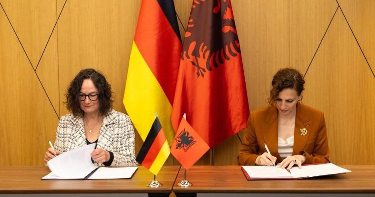 Nënshkruhet protokolli i ri i bashkëpunimit Shqipëri Gjermani  29 milionë euro për financim