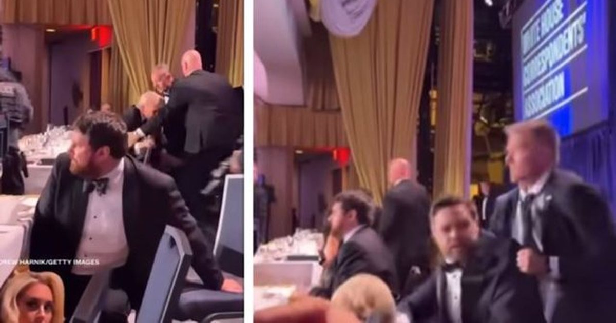 Sulmi me armë në darkën e Presidentit  momenti kur Shërbimi Sekret tërheq zvarrë Trump  VIDEO 