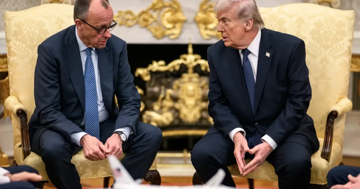   Ai nuk e di çfarë flet   Trump sulmon Merz  Nuk është rastësi që Gjermania po shkon kaq keq