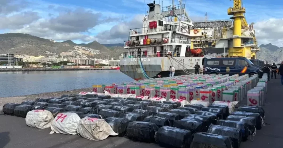 Goditet rrjeti i trafikut të drogës në Spanjë  Sekuestrohen 40 ton kokainë  20 persona të arrestuar