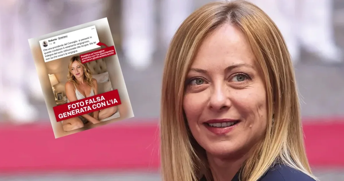 Fotot e sikletshme të Giorgia Melonit  reagon kryeministrja italiane  Po përdoren për sulme politike