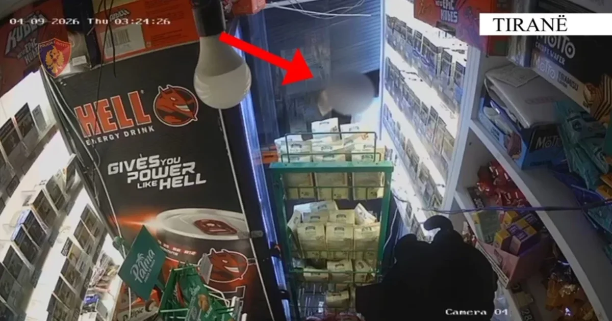  Kioskat   Zbardhen 12 raste vjedhjesh në Tiranë  arrestohet 23 vjeçari me precedent penal