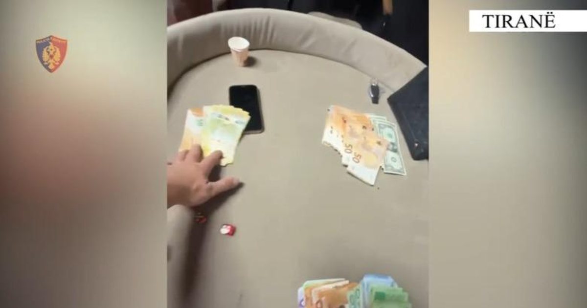 Operacion kundër lojërave të fatit në Tiranë  arrestohen 4 persona  Sekuestrohen  celularë dhe shuma parash