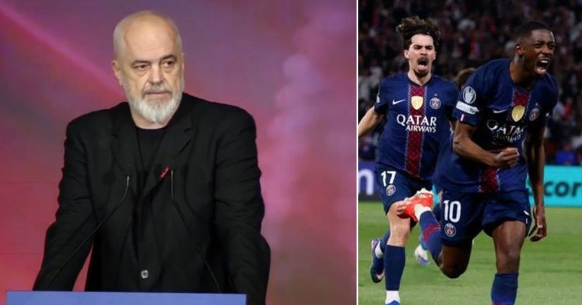 PSG në finale  Rama batuta me ministrin francez të Drejtësisë  Nëse doni të fitoni hajdeni në Tiranë më 30 maj