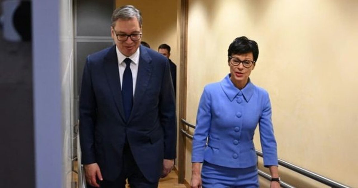  Nuk i kontaktoj ata që i duan të keqen Serbisë   Presidenti serb sulmon Marta Kos  pas lajmit për vizitën e saj në Kosovë