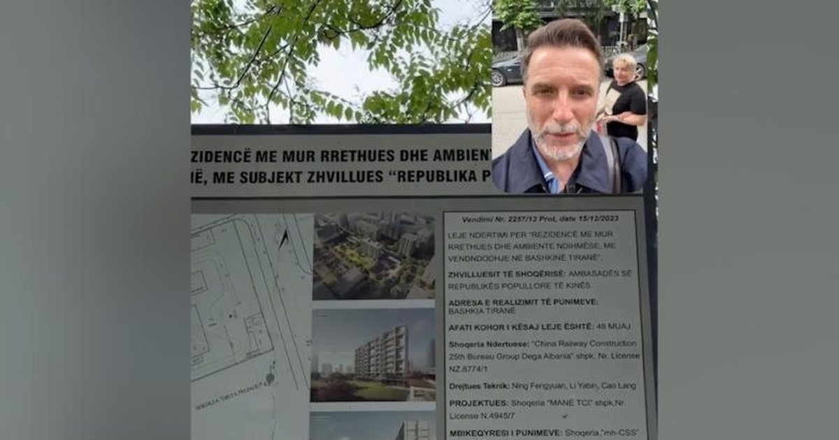  Çfarë po ndodh me ndërtimin në Tiranë   Erion Braçe denoncon zaptimin e trotuarit  VIDEO 
