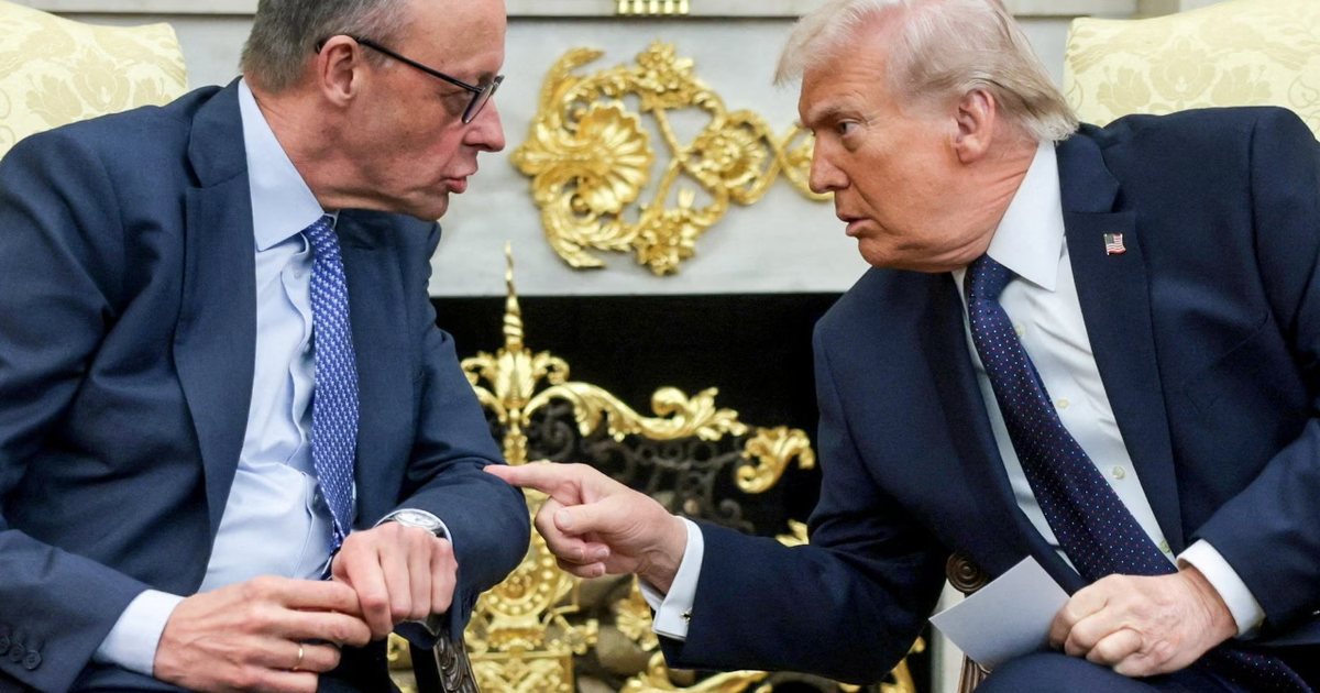 Rikthehen përplasjet Merz Trump  kancelari gjerman  Nuk do t i këshilloja fëmijët të shkonin në SHBA
