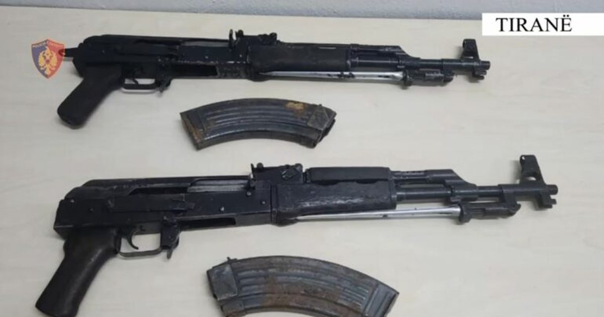 Operacion kundër lojërave të fatit dhe shitjes së armëve  7 të arrestuar gjatë 24 orëve në Tiranë