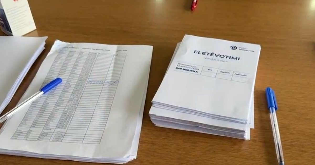 Berisha i vetëm në garë  PD nuk bën transparencë  nuk publikohet numri i anëtarëve me të drejtë vote