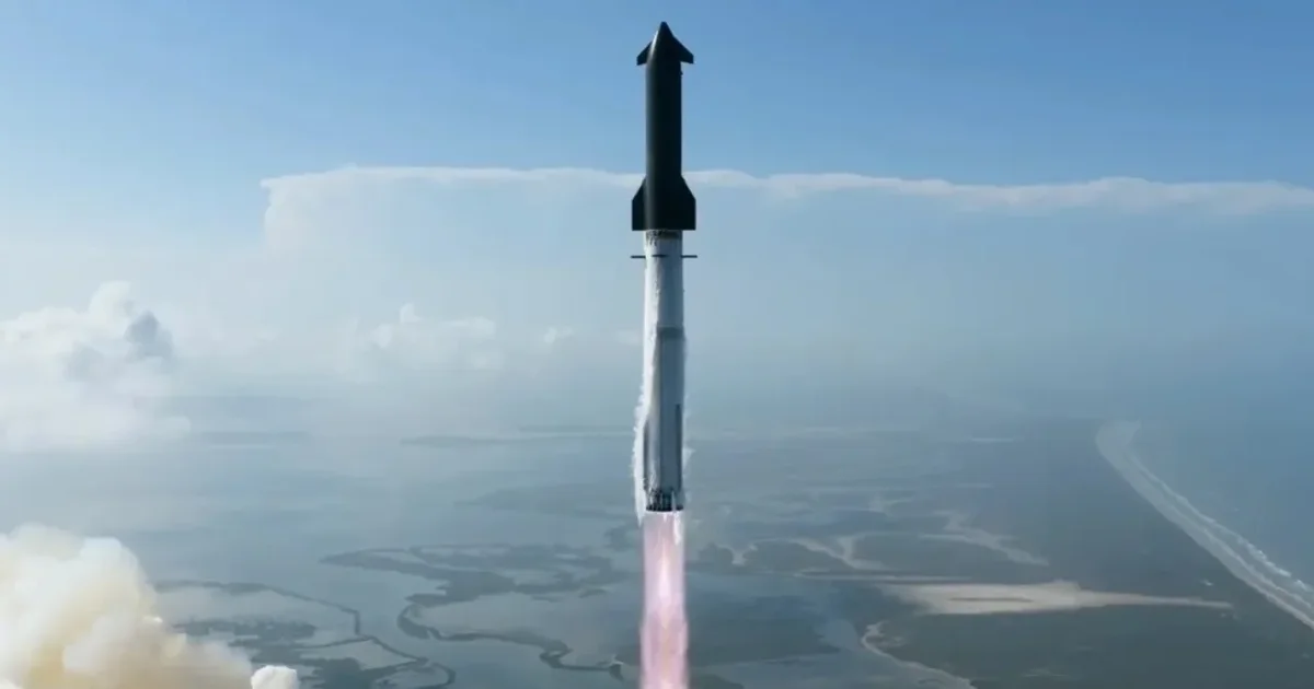 Testi për udhëtim drejt Marsit  SpaceX çon anijen Starship në hapësirë  Elon Musk  Një hap më afër planetit të kuq