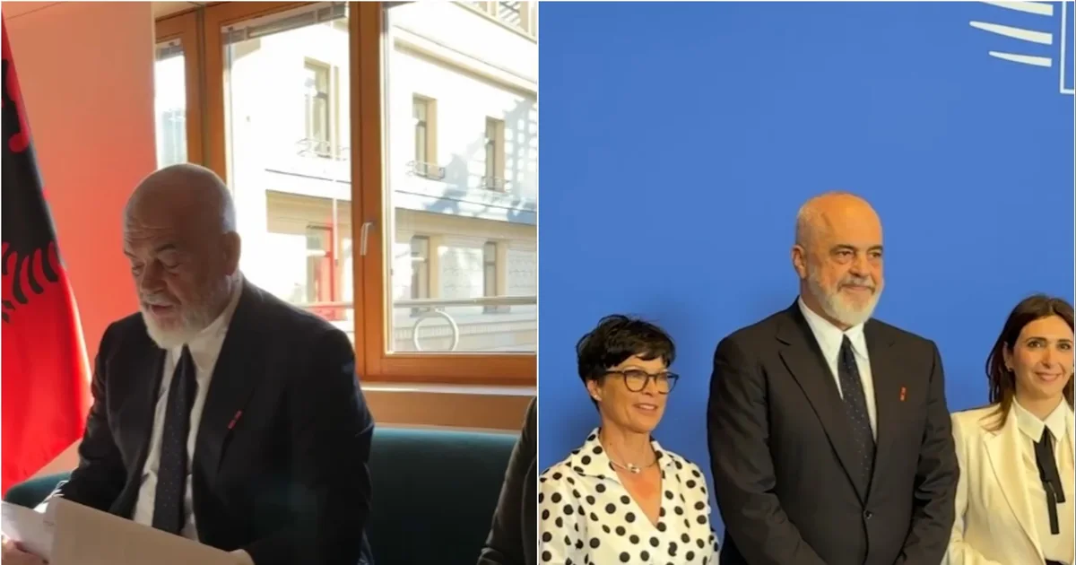 Video   A pranon të martohesh me të    Rama ndan pamjet nga Konferenca Ndërqeveritare në Bruksel 