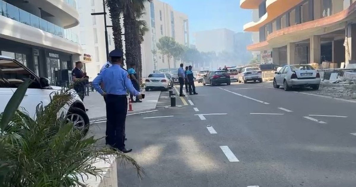 Situatë e rëndë tek Rana e Hedhun  flakët pranë hoteleve të zonës