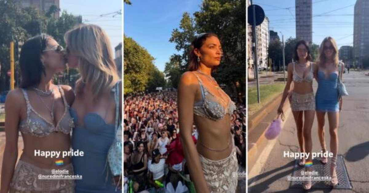VIDEO  Puthje romantike mes balerinës shqiptare dhe partneres së saj  incidenti i papritur prish paradën në Milano