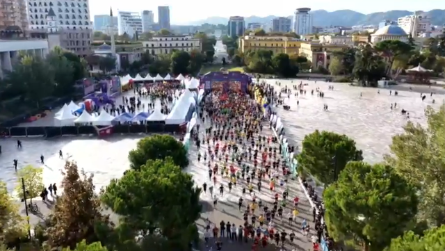 Mbi 5000 garues nga 56 shtete, ja fituesit e “Tirana Marathon 2025”