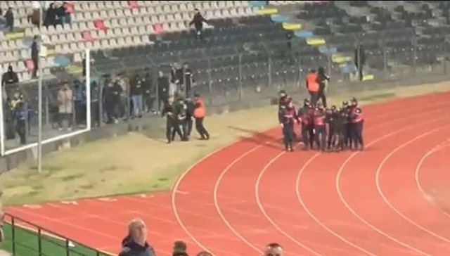 Një i plagosur në ndeshjen Dinamo-Elbasani, policia shoqëron disa