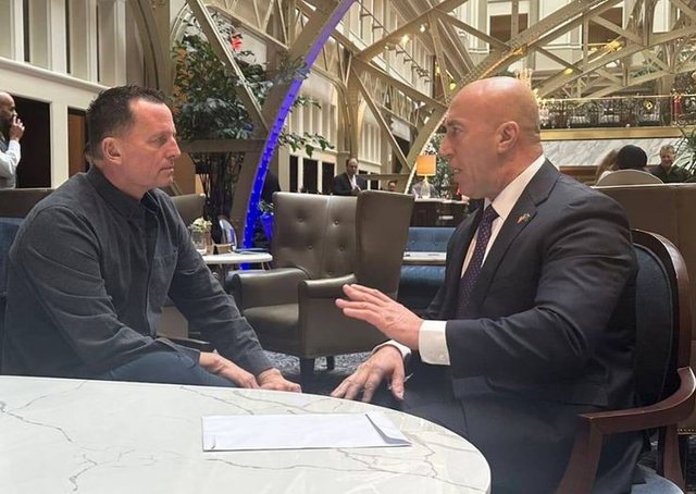 Haradinaj takon Richard Grenell në SHBA