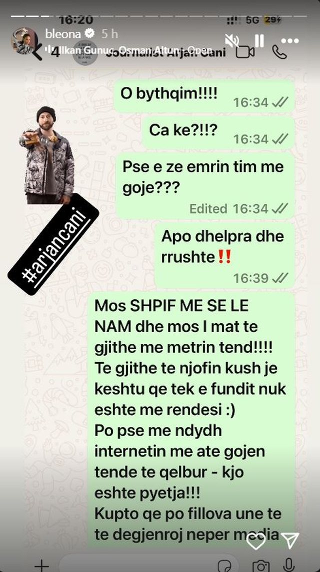 “Njeri i frustruar....”, Bleona Qerreti reagon ashpër ndaj