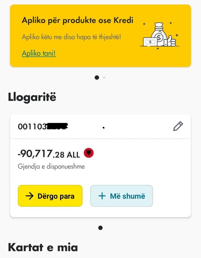 Raiffeisen Bank i merr paratë nga llogaria, e con -90 mijë lekë,