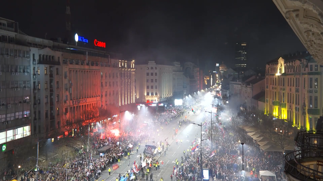 Studentët mblidhen në Beograd, ‘tronditet’
