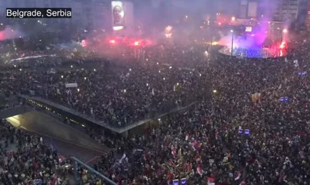 "Beogadi po vlon", pamje të reja nga protesta e studentëve