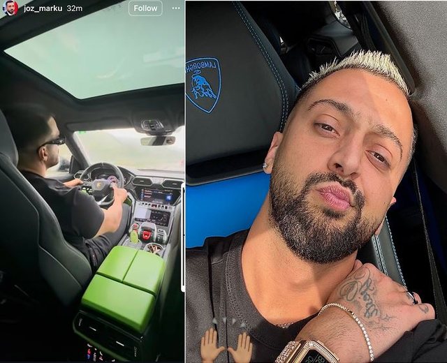 Jozi sfidon Gjestin me video në Lamborghini?