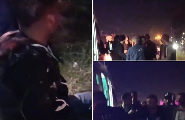 Përfundoi në kanal me ujë me motoçikletë,