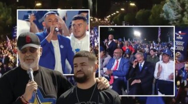 Stresi në mitingun e PD: I kam thënë shokut tim Noizy-t, je