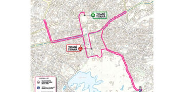 Dita e dytë e “Giro d’Italia” në Tiranë,