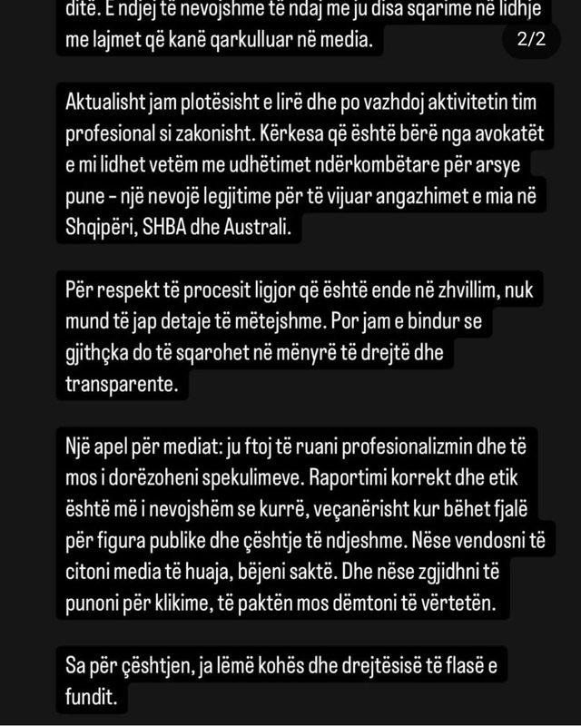 Pas bashkëshortit, reagon sërish Belina Pupa: Ju tregoj të