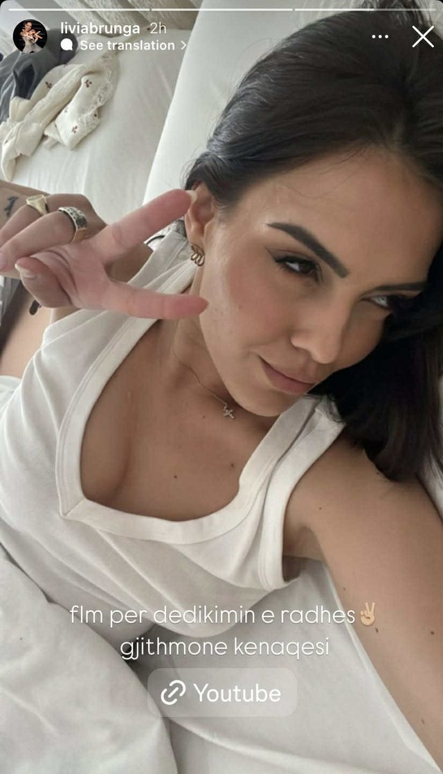 Livia i zbulon sekretin e radhës Mevlanit, e publikon në Instagram!