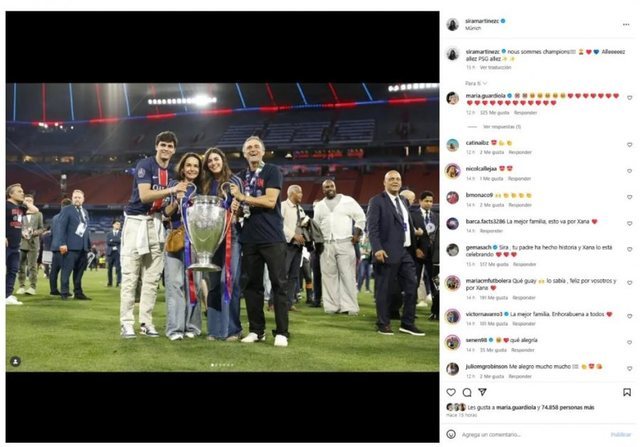 Mesazh prekës nga María Guardiola për vajzën e Luis