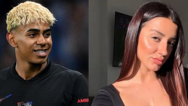 U aludua se është në një lidhje me futbollistin Yamal,
