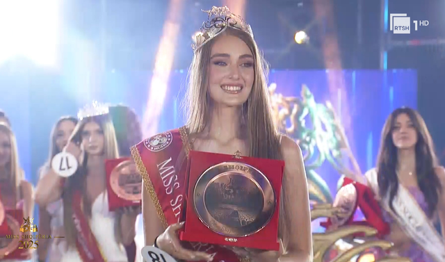Miss Shqipëria 2025: Kush është vajza që rrëmbeu