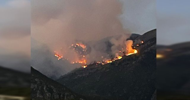 Zjarri i madh në një pronë private, dëm rreth 10