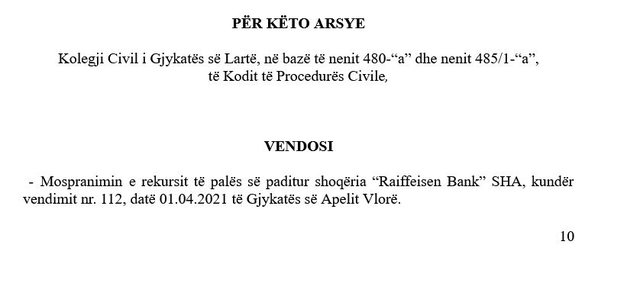 U përndoq nga banka për kredinë e ish-burrit me letra false,