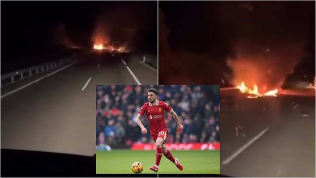 Video/ Pamje te rënda! Momenti kur makina e Diogo Jotës