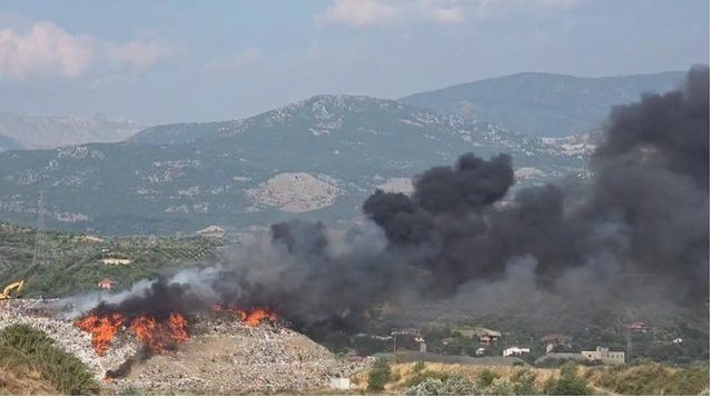 Zjarri tek incineratori, tymi toksik mblon Elbasanin prej katër ditësh