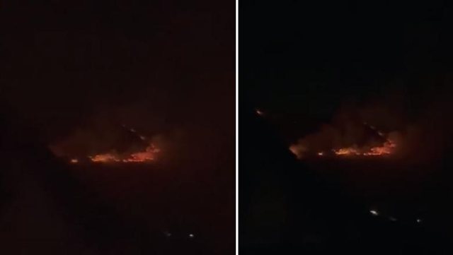 Përfshihet nga zjarri gjatë natës pylli i Dukatit në