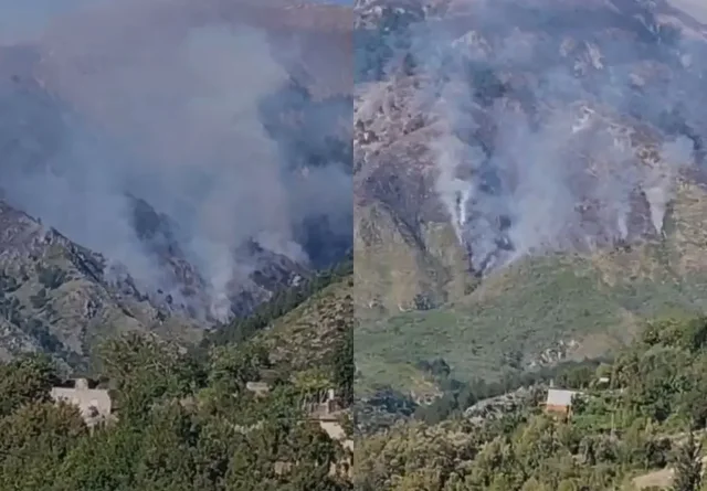 Vijon zjarri në malin e Dukatit, rrezikohet parku kombëtar i