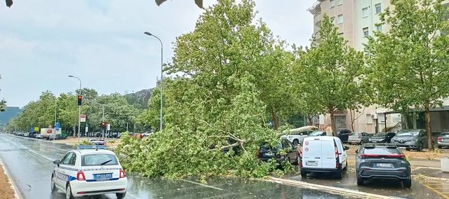 Mot ekstrem në Ballkan! Stuhia e fuqishme godet Serbinë,