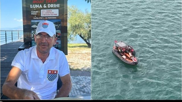 U mbyt në liqenin e Shkodrës pasi shpëtoi turistët