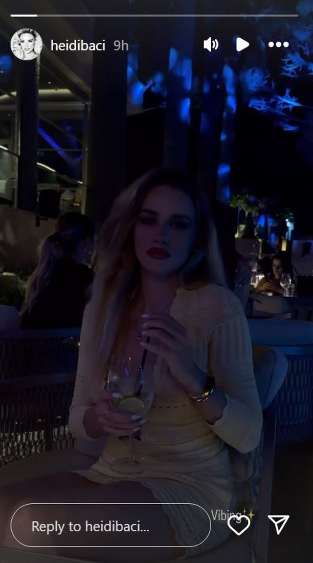 Heidi Baci lë pas historinë me Romeon? Moderatorja shfaqet më e