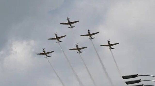 Avionët e helikopterët pushtojnë qiellin, Kroacia tregon