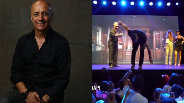 Salsano Rrapi kërcen mbi turmë, askush s’e pret dhe