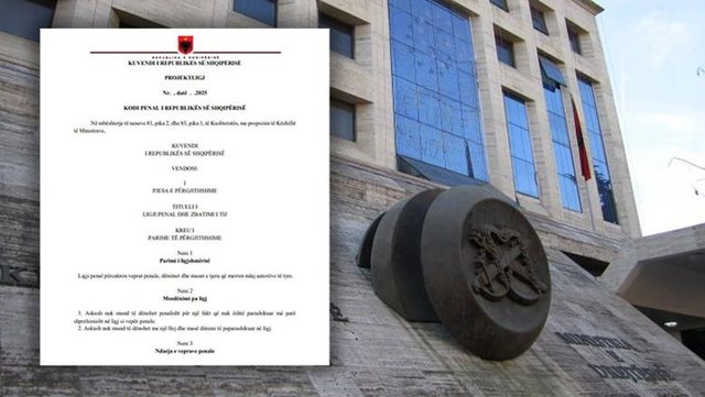 BE tjetër reagim: Kodi i ri Penal, impakt negativ në lirinë e
