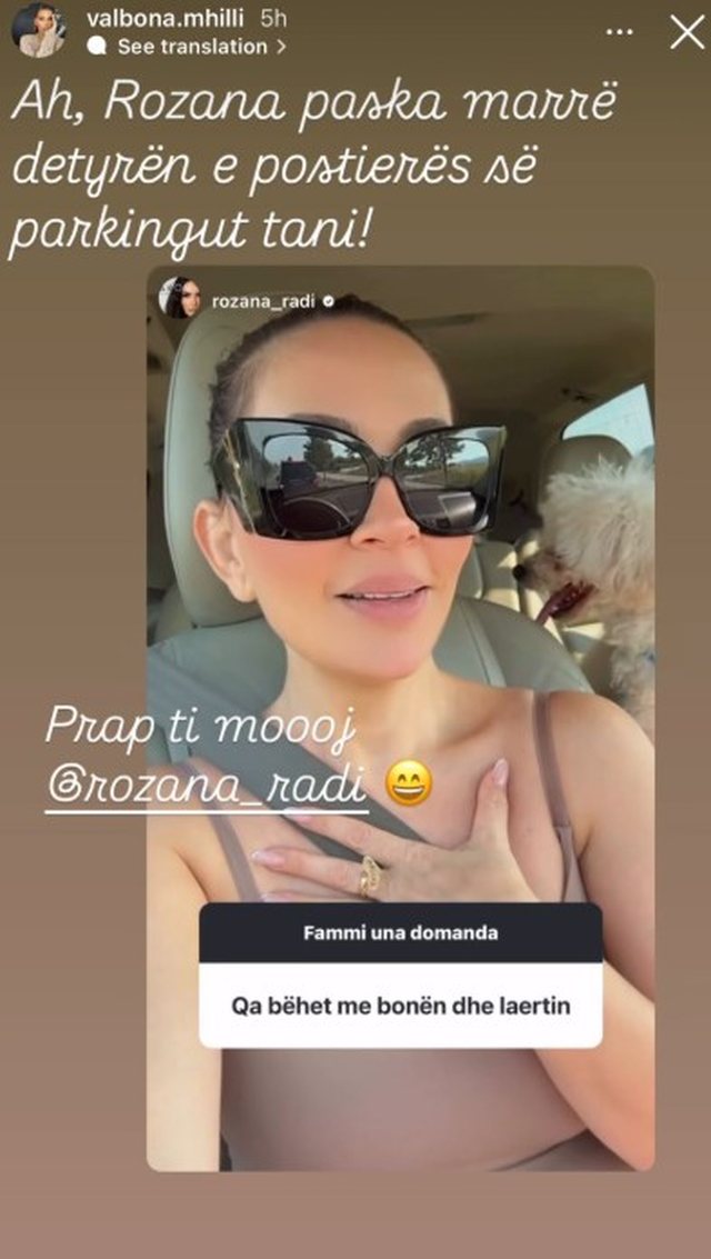 “Prapë ti moj”/ Foli për të dhe Laertin, Valbona i