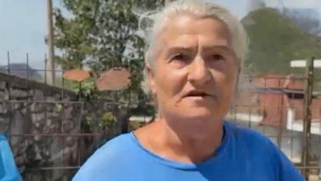 Zjarri në Delvinë, banorja: Më zien zemra, u dogj shtëpia e