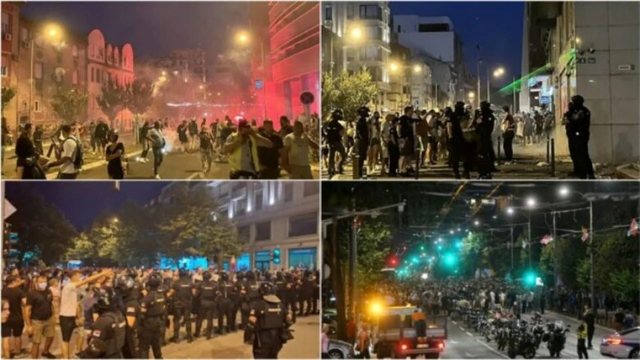 Protesta të reja në Serbi, mbështetësit e